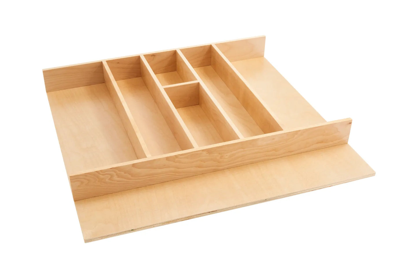 Rev-A-Shelf 4WUT Trimmable Wood Utensil Tray Insert, 24" Width