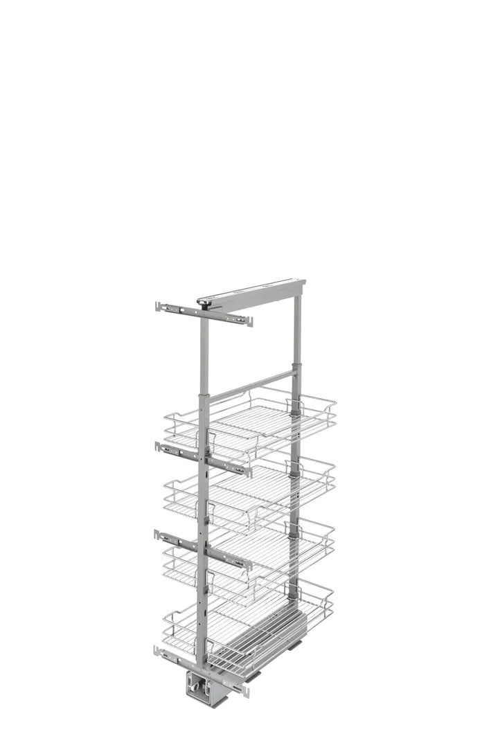 Rev-A-Shelf 5700 Series 4-Shelf Wire Pantry Pullout - Short Height