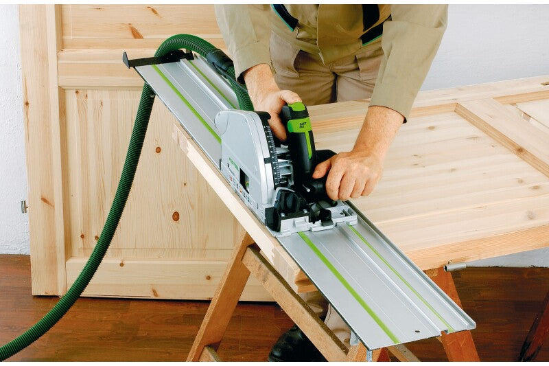 Festool 576119 TS 75 EQ-F-Plus-FS Plunge Cut Track Saw with 75" Guide Rail & Systainer3