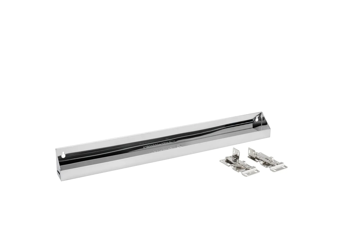 Rev-A-Shelf 6581 Stainless Steel Sink Front Tip-Out Tray Set (One Tray and Hinge Pair)