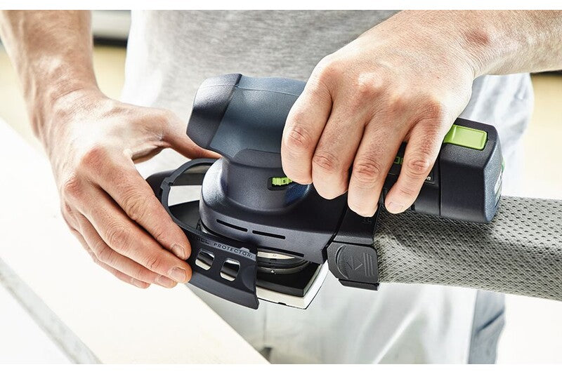 Festool 577514 DTSC 400 18V Brushless Hybrid Cordless Finish Orbital Sander Bluetooth 3.1Ah Set with Systainer3