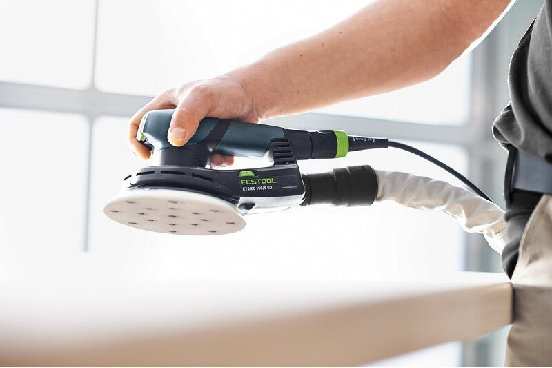 Festool 578151 Limited Edition ETS EC 150/3 EQ-Plus Random Orbital Sander & NET Abrasives Combo Kit