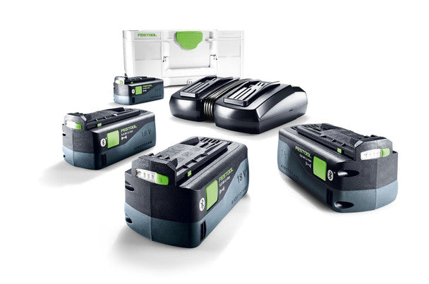 Festool 578201 Battery Pack Energy Set SYS 18V 4x5,0/TCL6DUO
