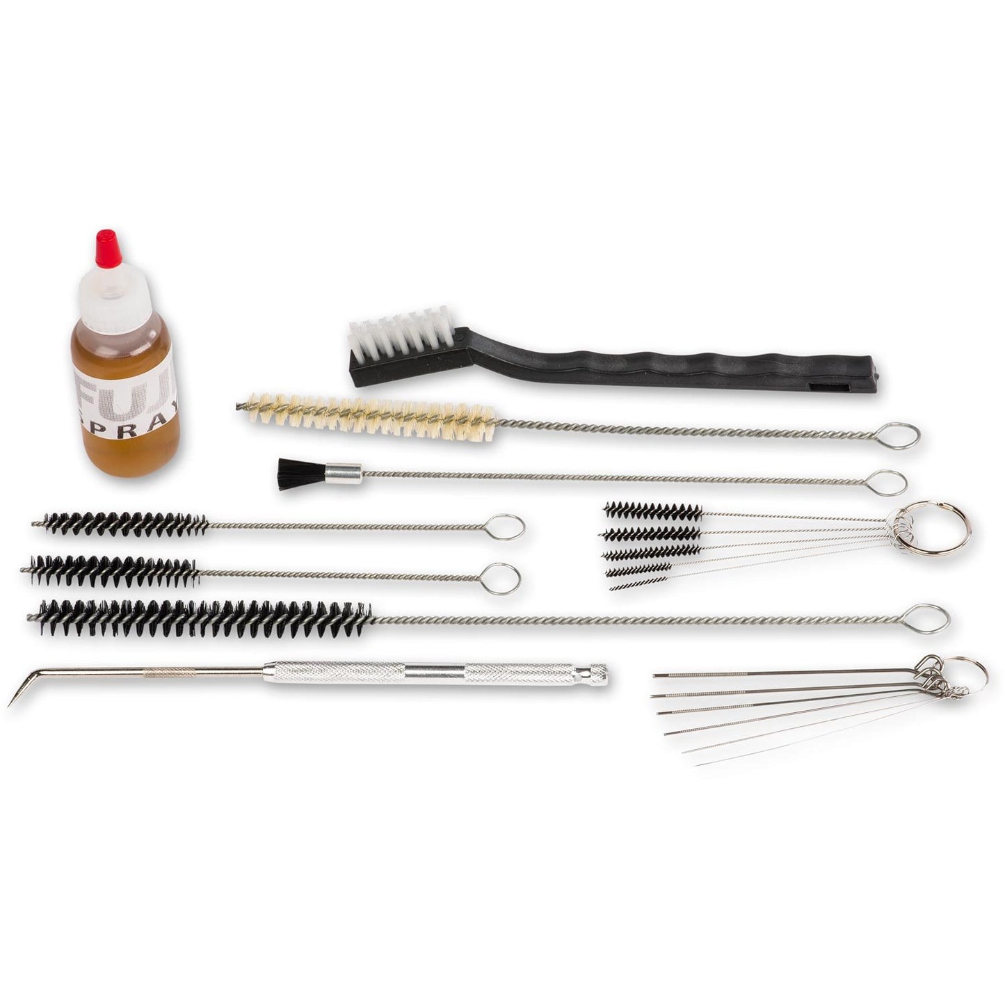 Fuji Spray Spray Gun Cleaning Kit, 19 Piece with Lubricant