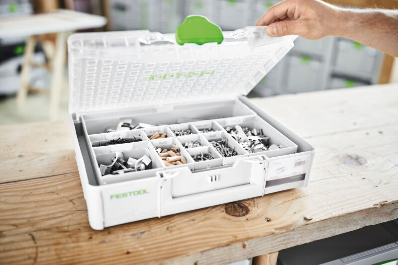 Festool 204856 SYS3 Systainer Organizer L 89 with 20 Containers