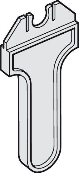 Hafele Plastic Installation Tool, for Hafele Slido F-Line14 25A