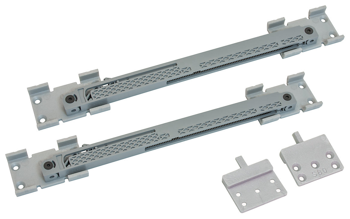 Hafele Plastic & Steel Soft Closing Mechanism, for Center Door, for S 80 Sliding Door, For Door Weight 40 kg (88 lbs)