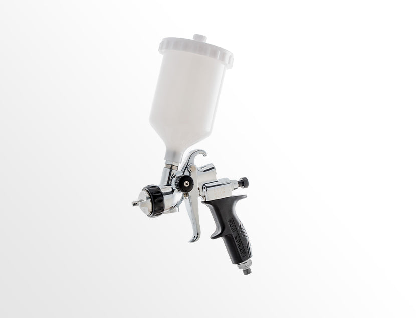 Fuji Spray LX-20 Gravity Feed Spray Gun with 1.4mm Air Cap, 600cc Nylon Cup & Kit (extra 1.2mm + 1.7mm Air Caps)