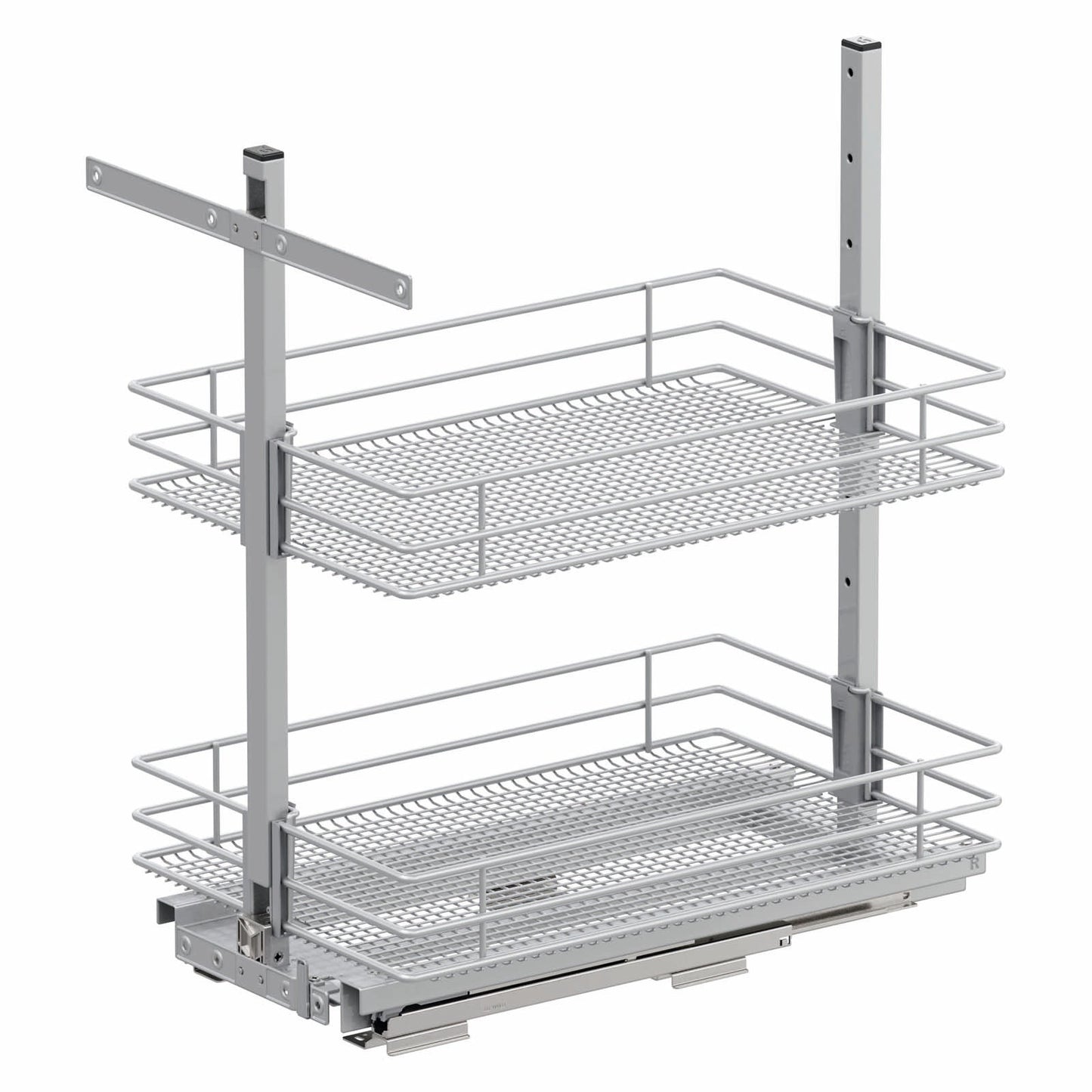 Vauth Sagel SUB® Pantry Saphir Bottom Mounted Base Pull Out, 2 Baskets, Installation Height Minimum 28"