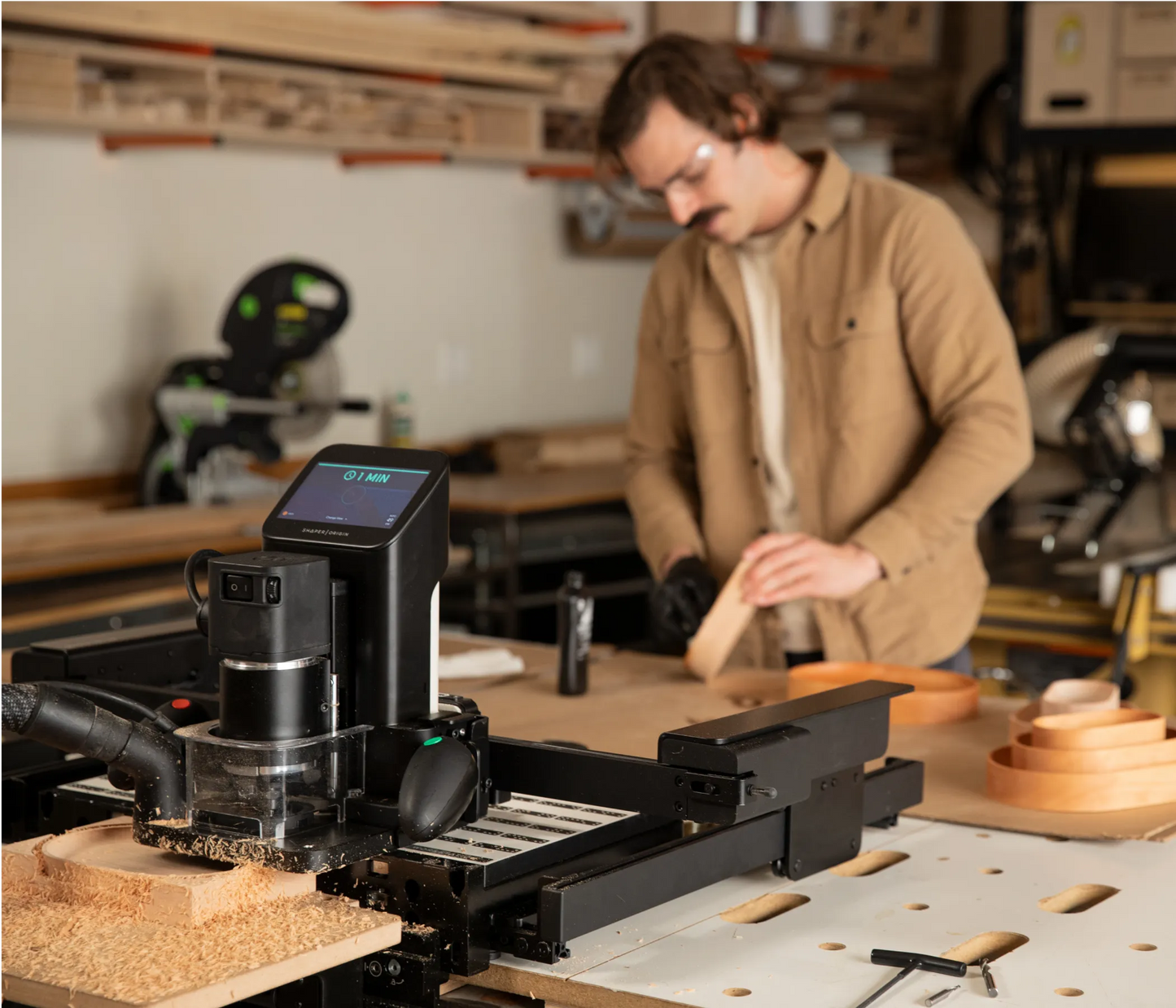 Shaper Tools BenchPilot Hands-Free Milling Attachment