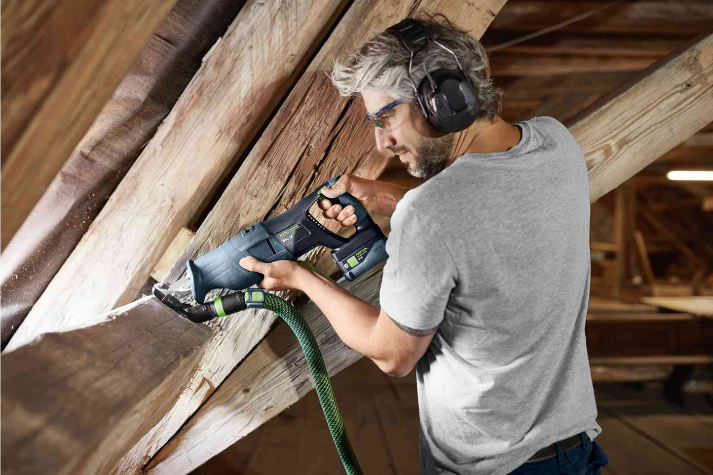 Festool Cordless Reciprocating Saw RSC 18 5.0 EB-Plus