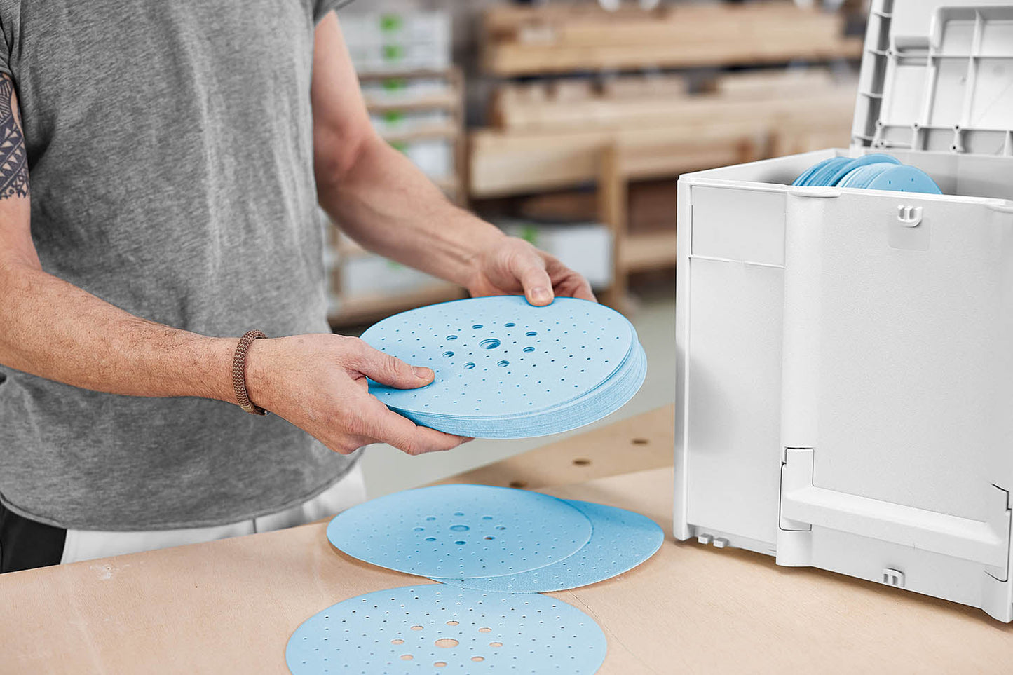 Festool Abrasives Systainer³ Granat D225 Set