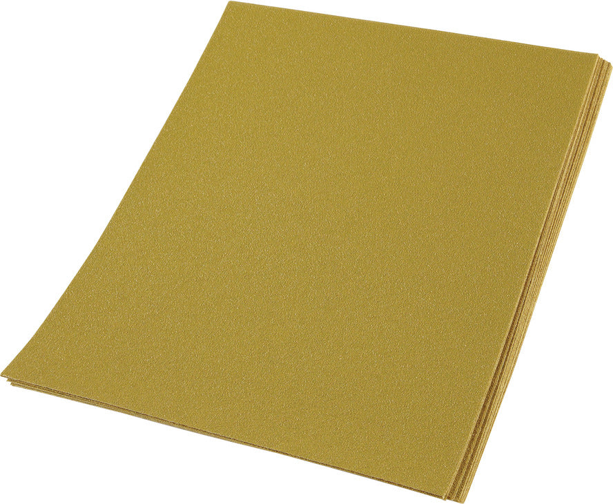 A/O Gold Dri-Lube Sanding Sheet 9" x 11" 100 Pack