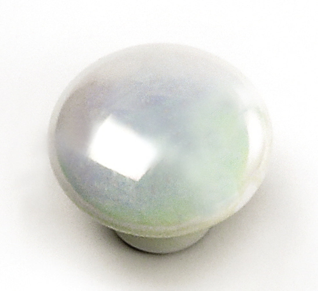 01695 Opal Knob, Porcelain Collection - Laurey