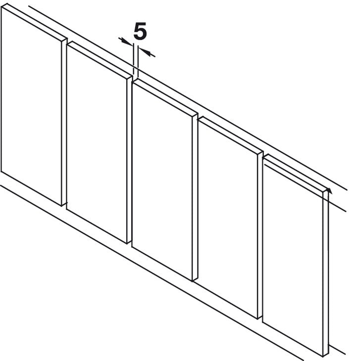 Hafele Tab Inset Pull