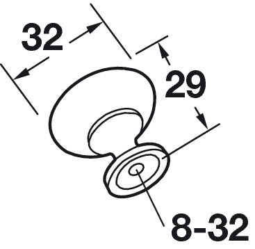 Hafele Allison Knob Value
