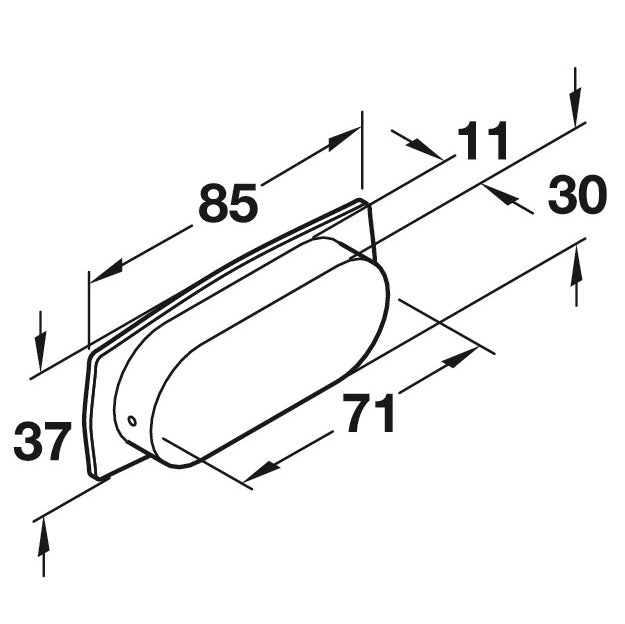 Hafele Horizon Recess Pull