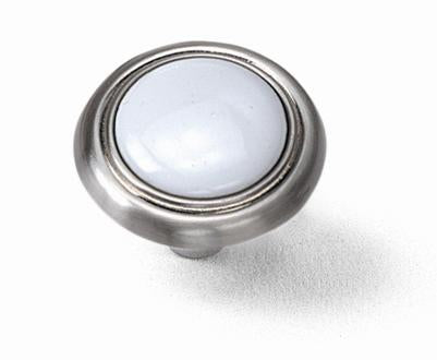Two Tone Button Knob, First Family Collection - Laurey