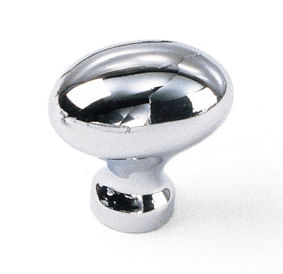 45626 Oval Knob, Solid Brass Collection - Laurey