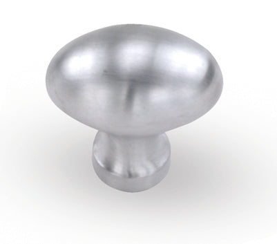 45639 Oval Knob, Solid Brass Collection - Laurey