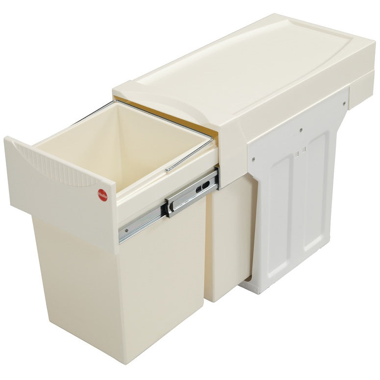 Hafele Top Mount Double Waste Bin Pull Out, Hailo Easy Cargo 30