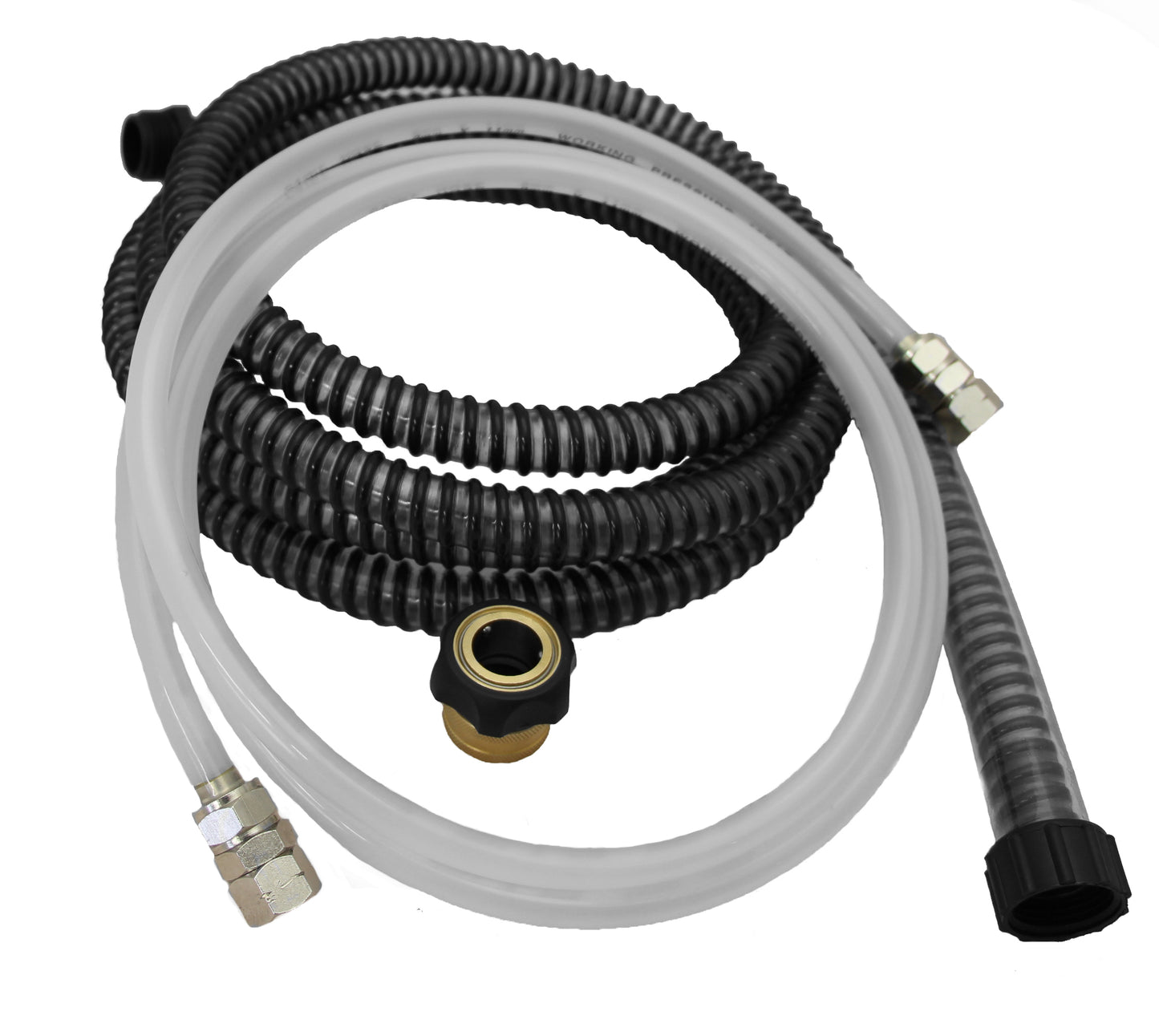 Fuji Spray 10 Foot Fluid/Air Hose Combo Kit for 2 Quart Pressure Pot