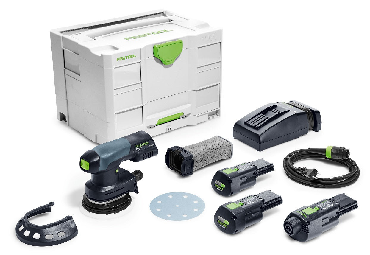 Festool 575716 ETSC 125 18V Cordless Random Orbital Sander with Bluetooth Set