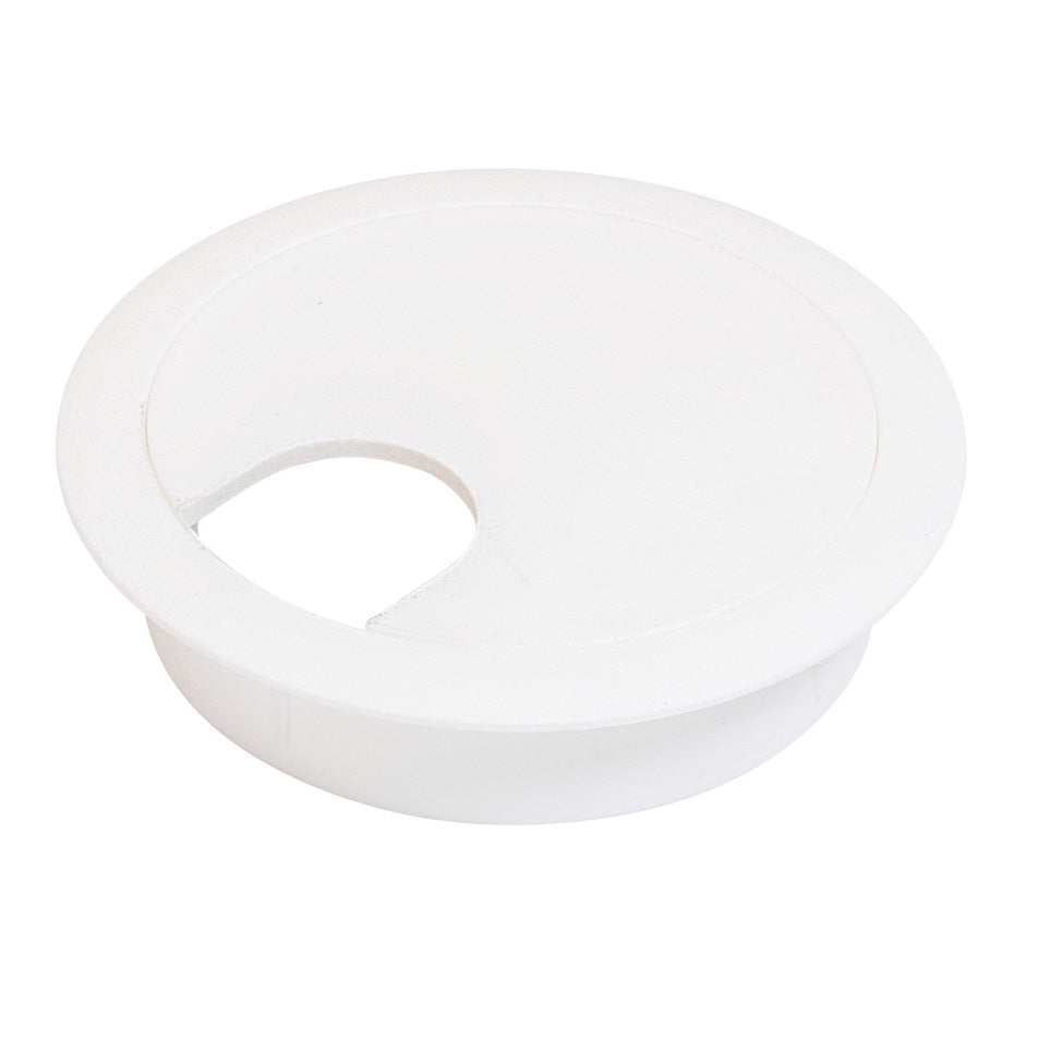 Hafele Round Two-Piece Cable Grommet 2-1/2" Diameter