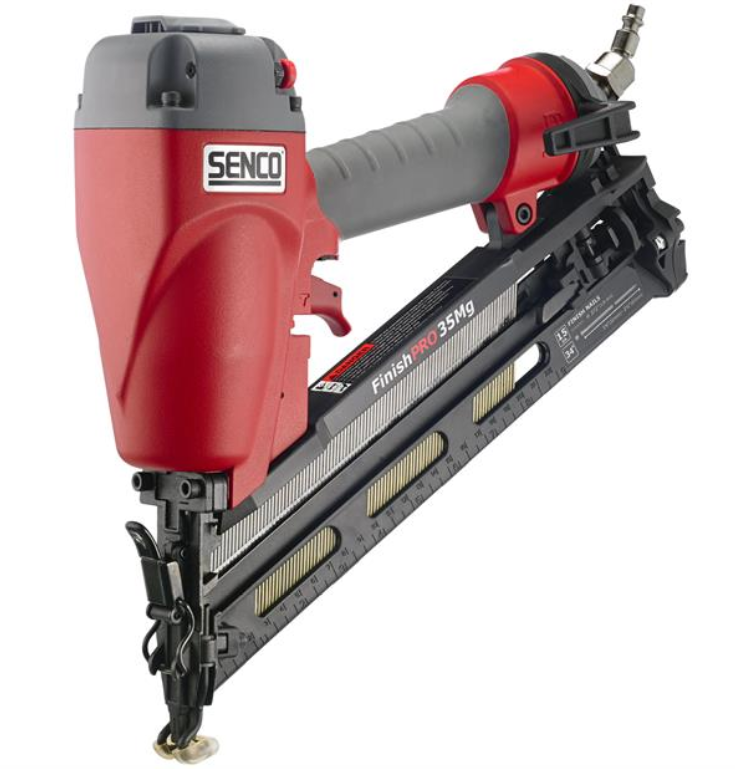 FinishPro 35Mg Angled Finish Nailer with Case, 1-1/4" to 2-1/2" - Senco