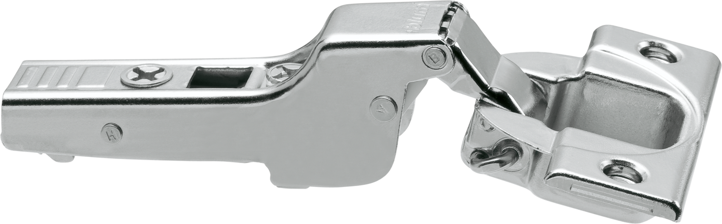 Blum 110 Degree Half Overlay Self-Close Clip Top Screw-On European Hinge