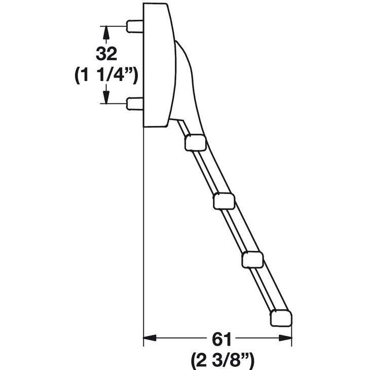 Hafele Cleat System Tie Hook TAG Synergy Elite