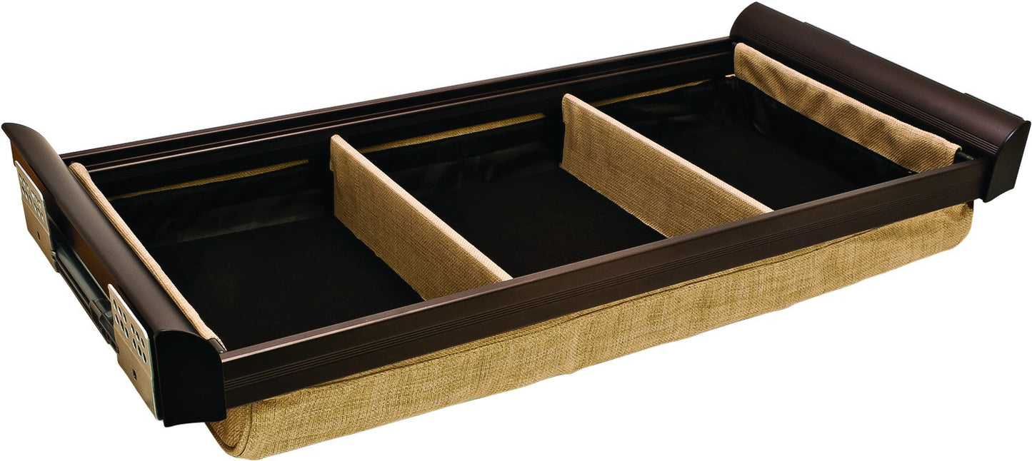 Hafele Divided Lingerie Drawer Closet Organization