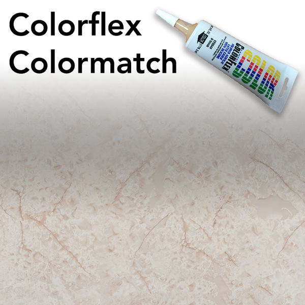 White Onyx 827 Laminate Caulking, Formica Colormatch - Colorflex
