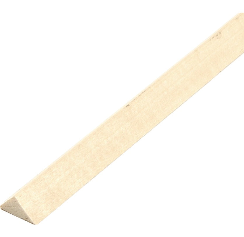 Hafele Loox Solid Poplar Corner Profile for Surface Mounting LED 2037/2042, 2500 mm Length