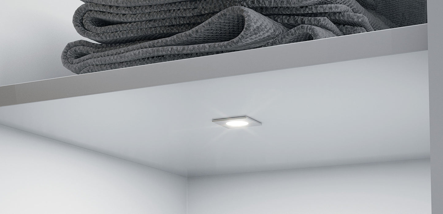 Hafele Loox 2023 Modular 12V Square LED Puck Light