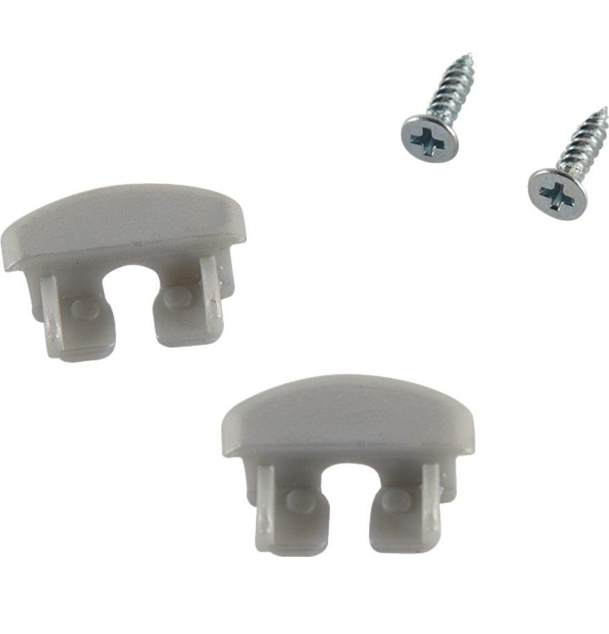 Hafele Loox Polypropylene Profile End Cap for Recess Mounting LED 2037/2042