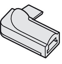 Hafele Loox 2024 Corner Connector for LED Bar Light
