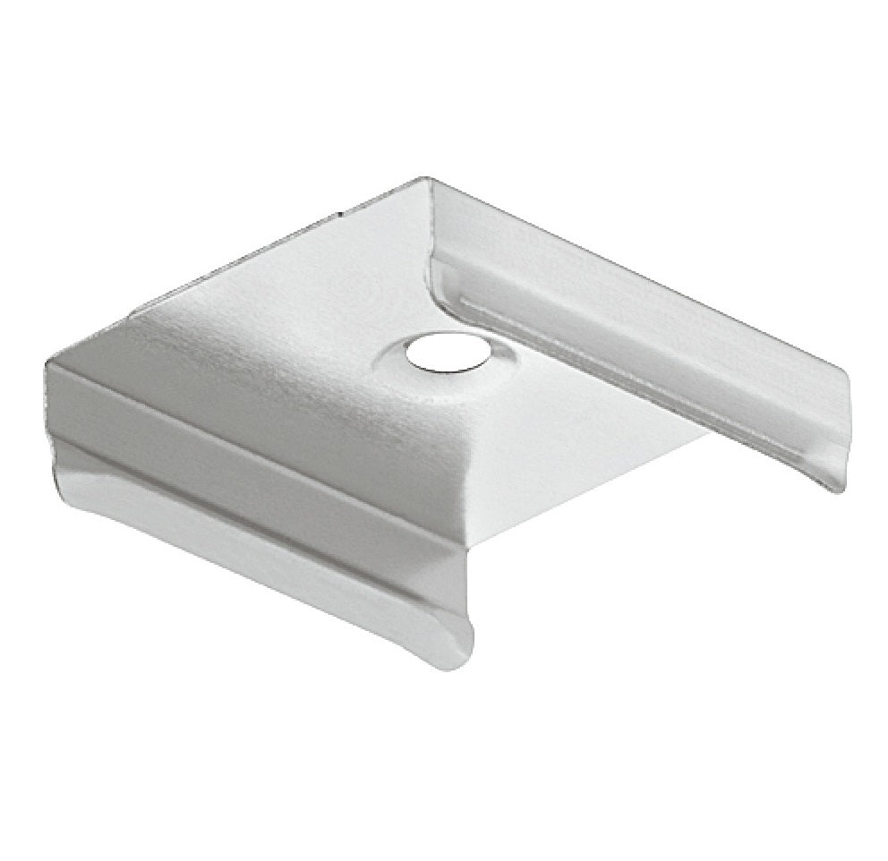 Hafele Loox Stainless Steel Mounting Bracket for Round Aluminum Profile
