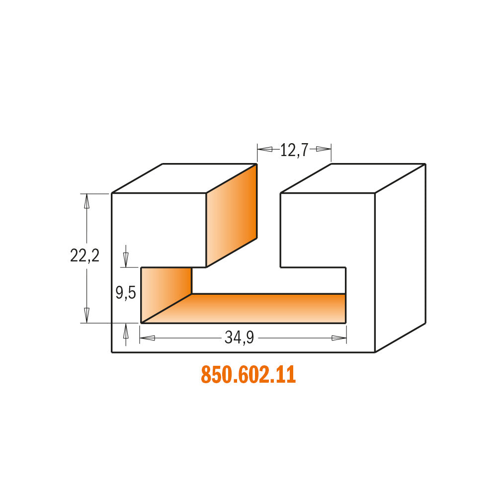 CMT T-Slot Router Bit