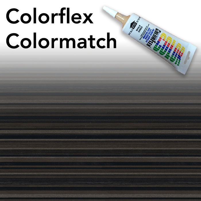Colorflex Ebony Ribbonwood Laminate Caulking