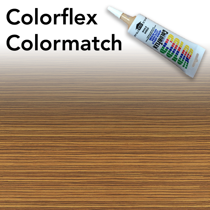 Colorflex Zebrano Laminate Caulking