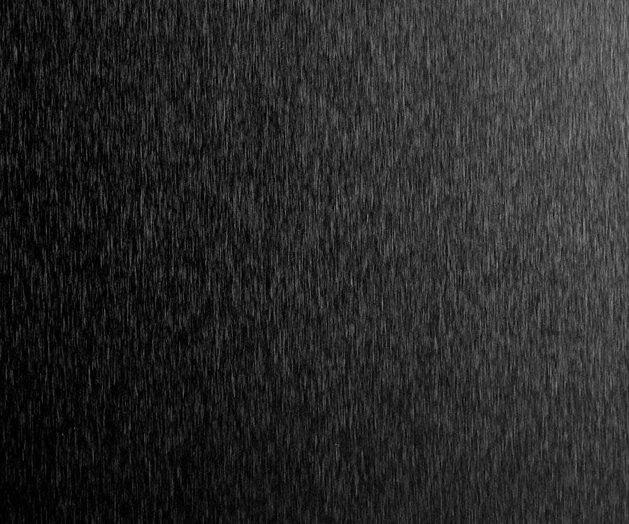Brushed Black Aluminum 917 Metal Sheet, 900 Series: Anodized Classics - Chemetal