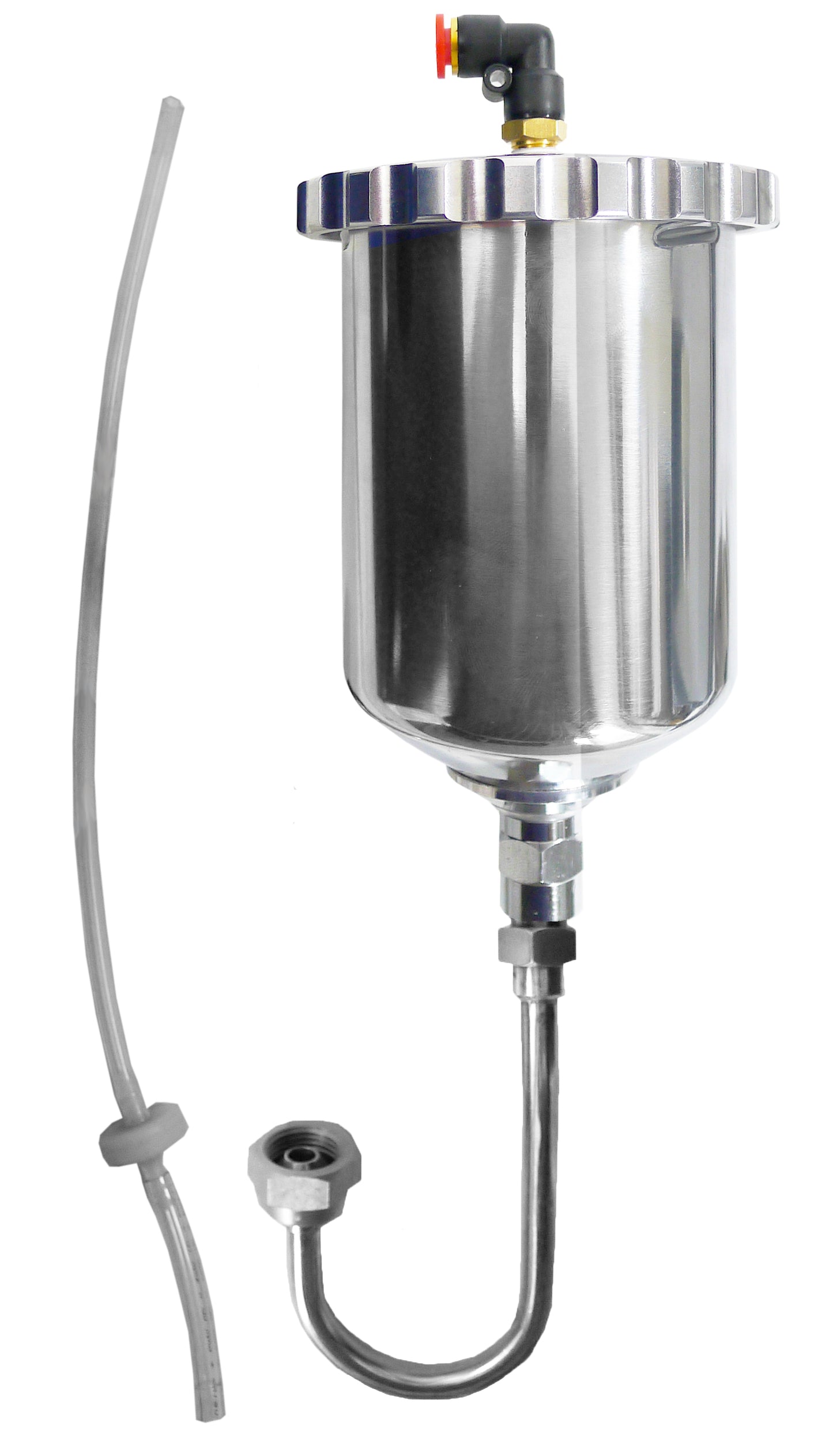 Fuji Spray Cup Assembly, 400cc Aluminum (U-Tube Gravity Conversion for M-Model guns)