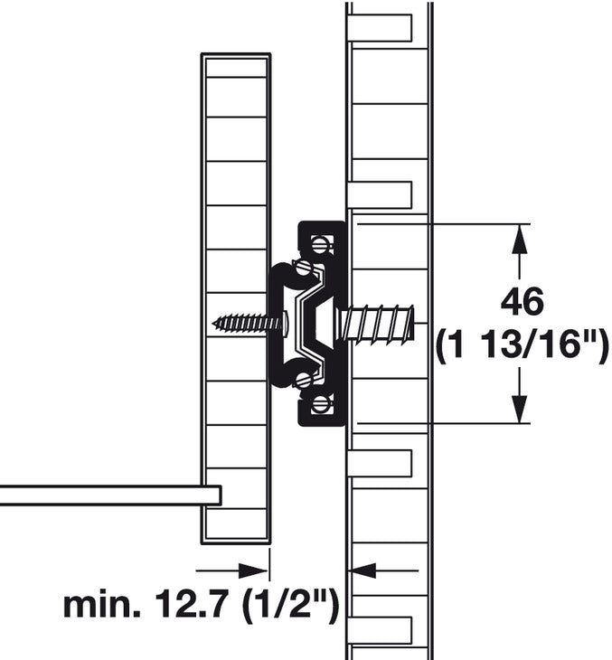 CH3832 Drawer Slide Full Extension, Corrosion Resistant - Accuride
