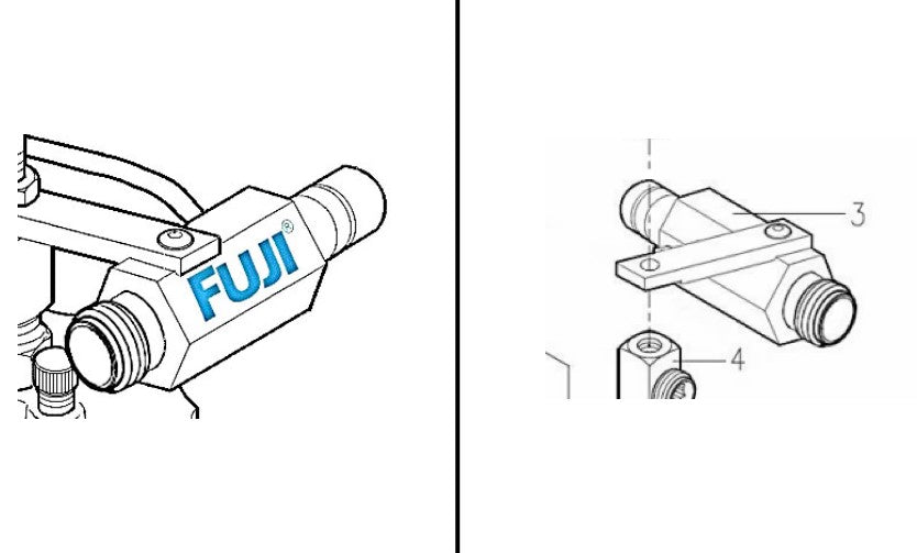 Fuji Spray Air Connector Assembly for 2 Quart Pressure Pot
