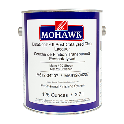 Mohawk Duracoat II Post catalyzed Clear Lacquer Top Coat - Satin - Gallon