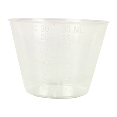 Mohawk 1 Oz Plastic Graduating Cup 12 Pack