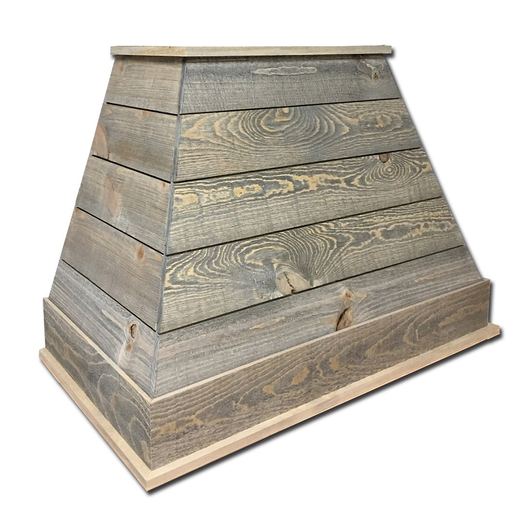 Castlewood SY-WCSLRH Rustic Shiplap Chimney Range Hood without Extension