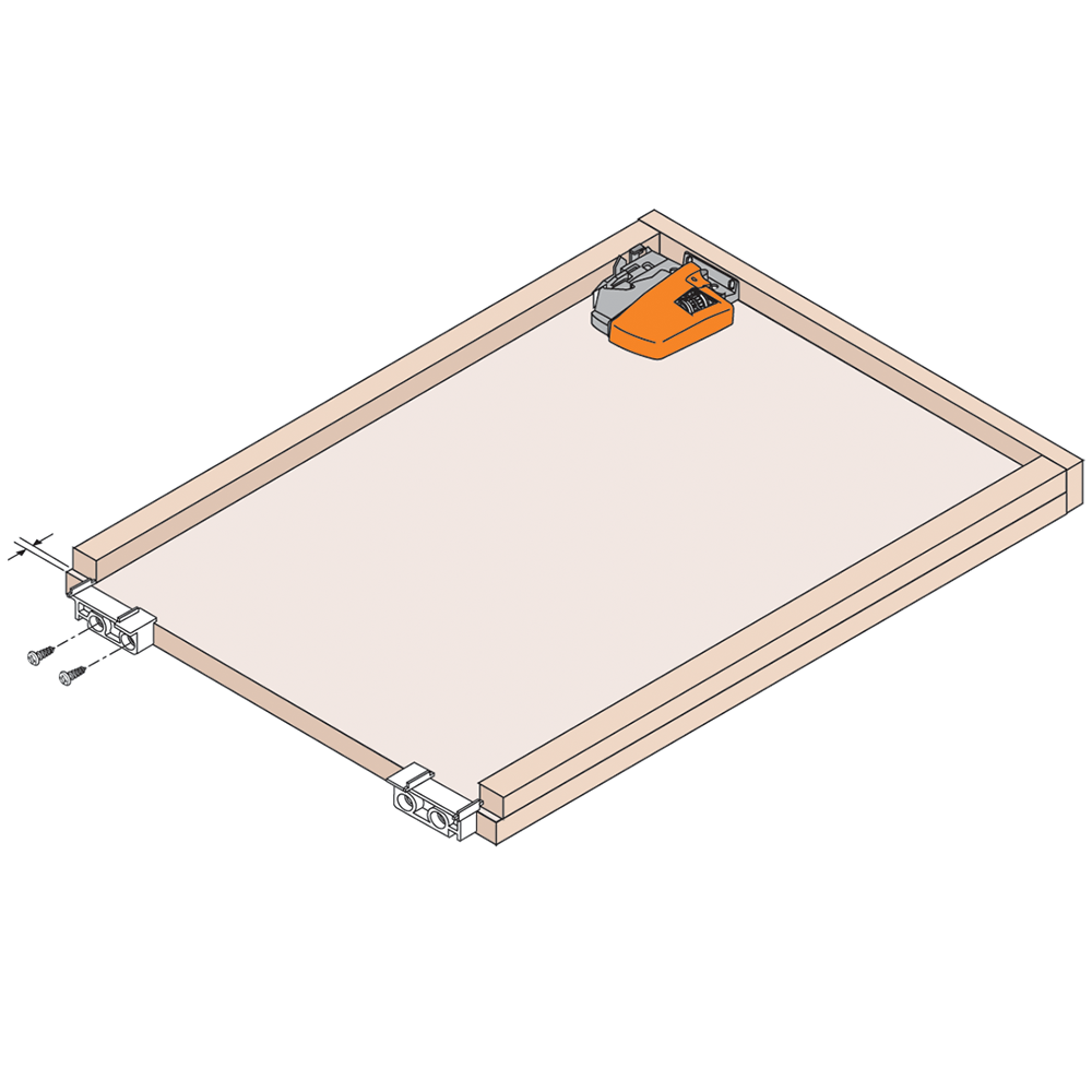 Blum Tandem Locking Device