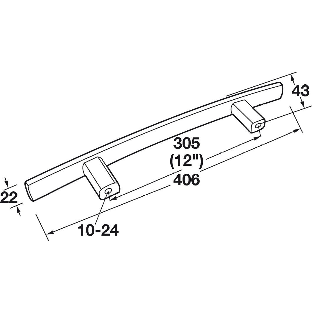 Hafele Cyprus Appliance Pull